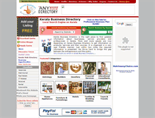Tablet Screenshot of kerala-business-directory.com